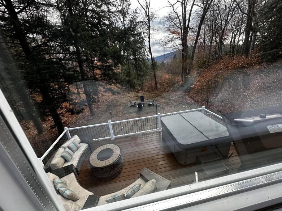 New! Cozy & Modern A-Frame In The Woods W/Hot Tub Villa Tamworth Kültér fotó