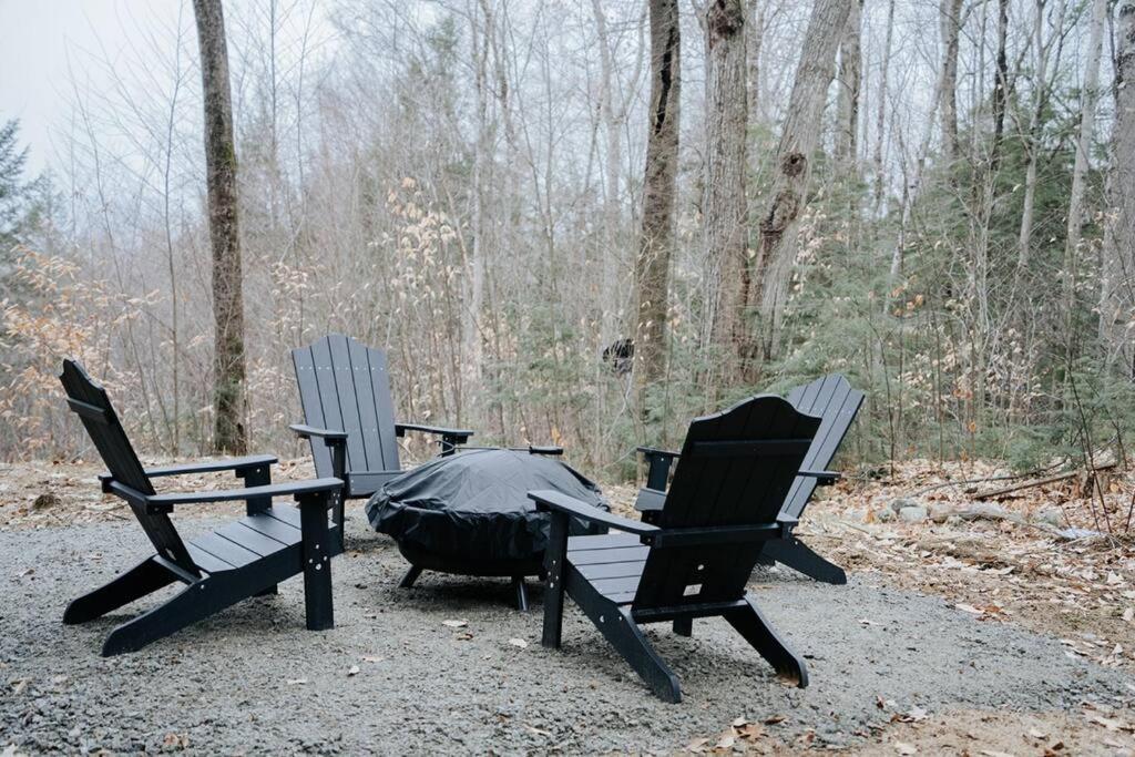 New! Cozy & Modern A-Frame In The Woods W/Hot Tub Villa Tamworth Kültér fotó