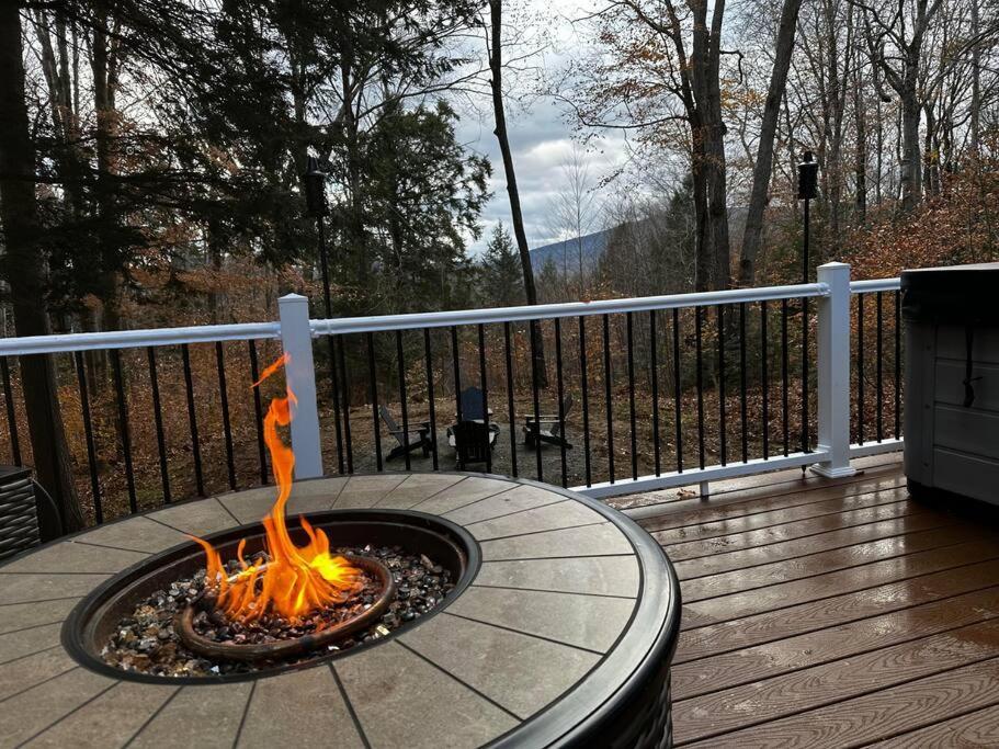 New! Cozy & Modern A-Frame In The Woods W/Hot Tub Villa Tamworth Kültér fotó